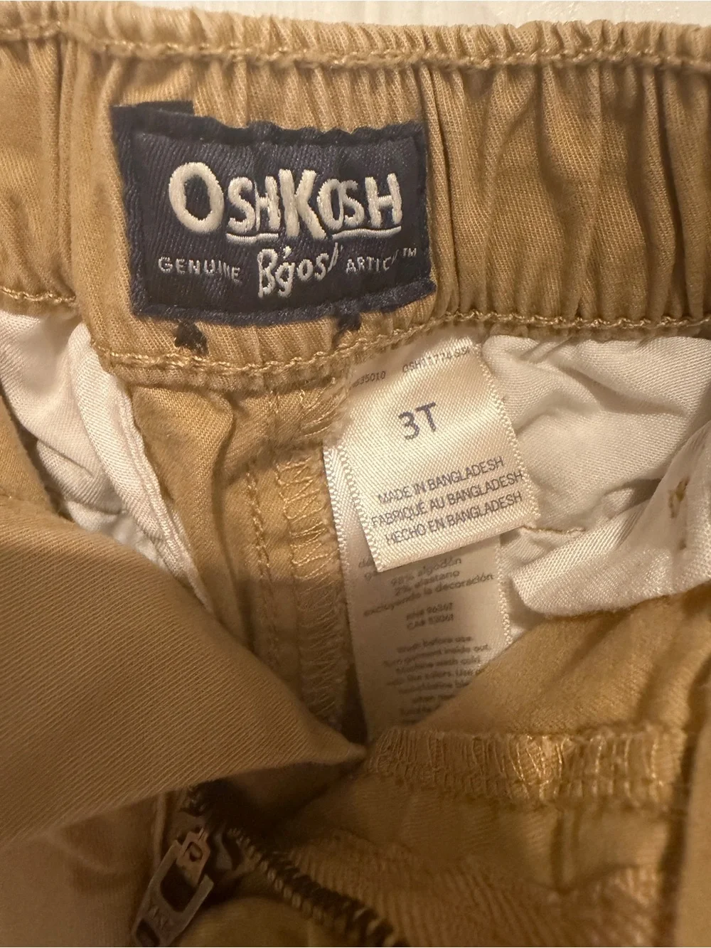 Cherokee OshKosh Boys 3T Jacket Khaki Pants 2 Piece Outfit Set